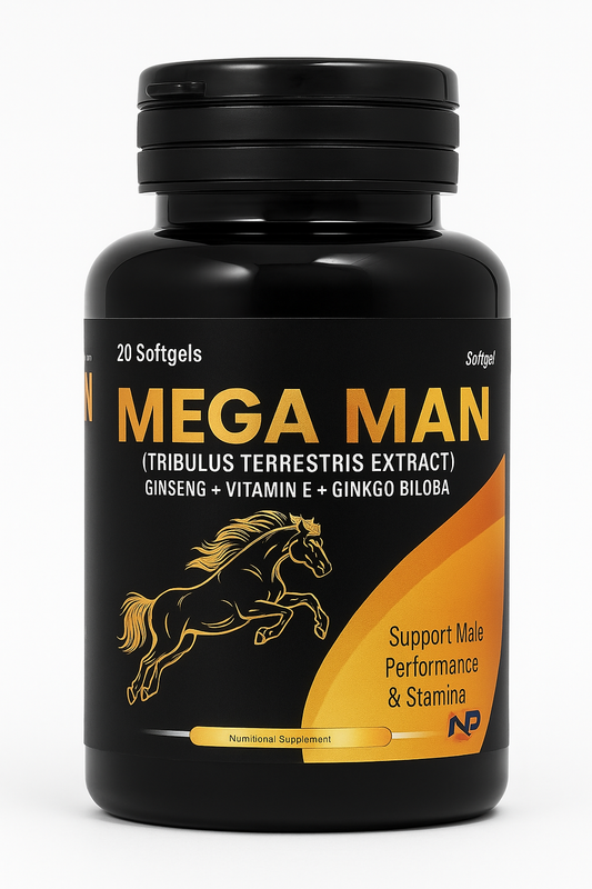 MEGA MAN – Male Vitality & Stamina Support